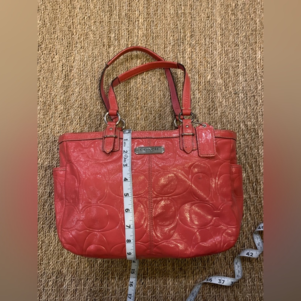 Coach Pink Hand Bag Coach Pink Hang Tag - Picture 11 of 11